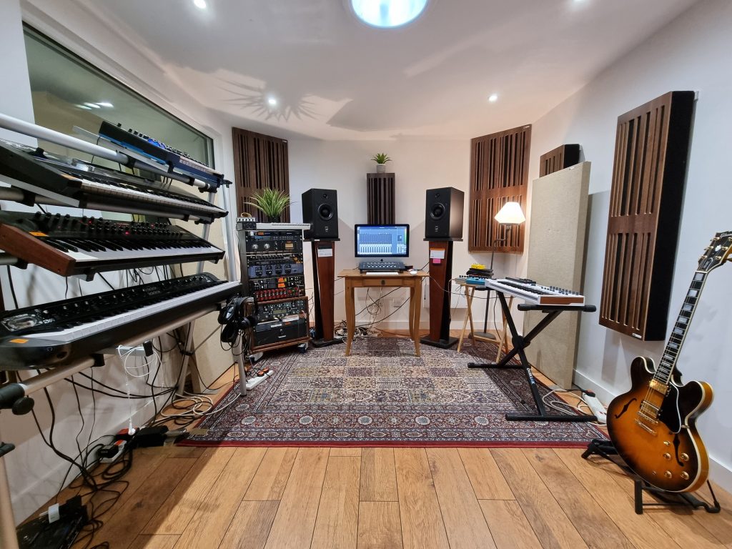 music recording space for new year's resolution